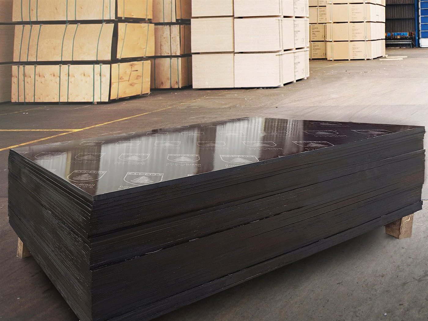 Plywood Levha Yığını